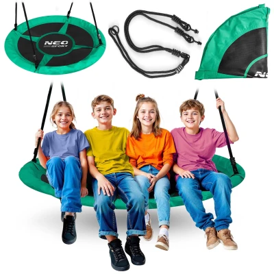 Neo-Sport 1062 Houpačka čapí hnízdo SWINGO 120 cm, zelená