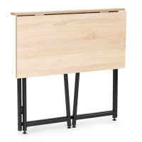 ModernHome TH-FD-6-16 Skládací loftový počítačový stůl 80 x 45 cm, světle hnědý