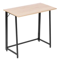 ModernHome TH-FD-6-16 Skládací loftový počítačový stůl 80 x 45 cm, světle hnědý