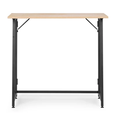 ModernHome TH-FD-6-16 Skládací loftový počítačový stůl 80 x 45 cm, světle hnědý