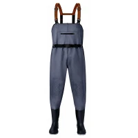 RealG RC-K-2562 Brodiace nohavice s opaskom, veľkosť 42, sivé