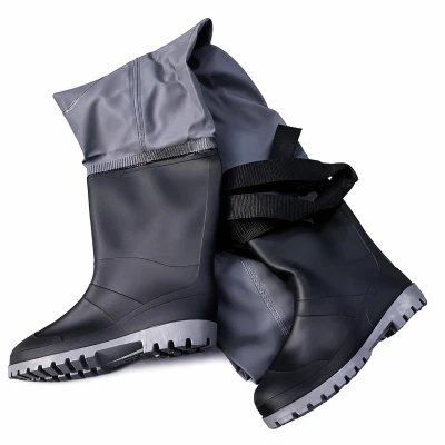 RealG RC-K-2562 Brodiace nohavice s opaskom, veľkosť 42, sivé