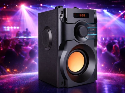 Verk 06367 Bezdrôtový Bluetooth reproduktor A11, FM rádio, diaľkové ovládanie, čierny