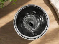 Verk 07544 Shaker s magnetickým držiakom na telefón, USB, 700 ml, čierny