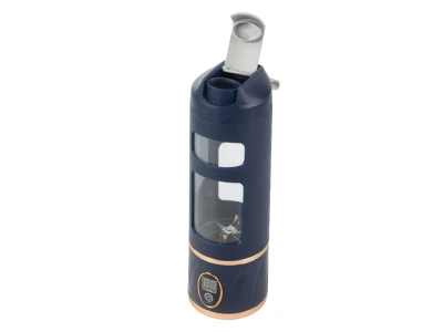 Verk 07420 Bezdrátový smoothie mixér 450 ml, USB, tmavě modrý