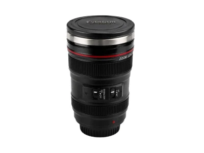Verk 07546 Termohrnek - objektiv fotoaparátu 400 ml, černý