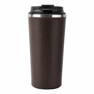 Verk 07545 Termohrnek s přísavkou proti převržení 500 ml, hnědý