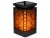 Verk 12388 Solárna záhradná LED lampa na zavesenie so senzorom súmraku, 15 x 9 cm, čierna