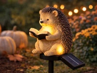 Verk 12391 Solární LED lampa se snímačem soumraku 40 cm, ježek