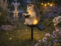 Verk 12391 Solární LED lampa se snímačem soumraku 40 cm, ježek