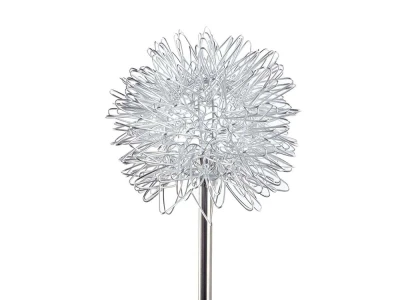 Verk 12392 Solárne LED záhradné svietidlá so senzorom súmraku, 70 cm, 2 ks