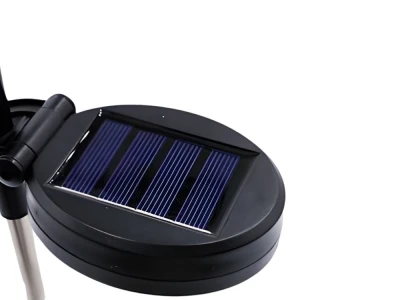 Verk 12397 Solárne záhradné svietidlá so senzorom súmraku, 6 LED, 70 cm, 2 ks