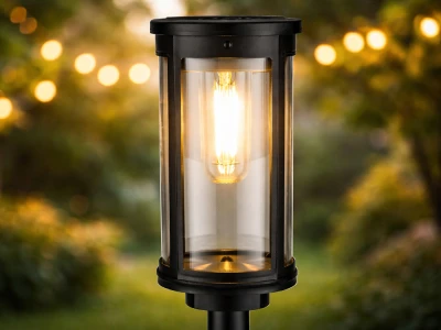 Verk 12400 Solární zahradní LED lampa se senzorem soumraku, 57 cm