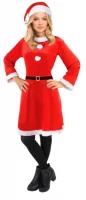 Kostým Santa Claus - dámský