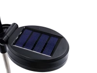 Verk 12397 Solární zahradní lampy se senzorem soumraku 8 LED, 70 cm, 2 ks