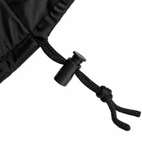 RealG RC-K-2429 Ochranná plachta na záhradný gril 145 x 117 x 61 cm, čierna