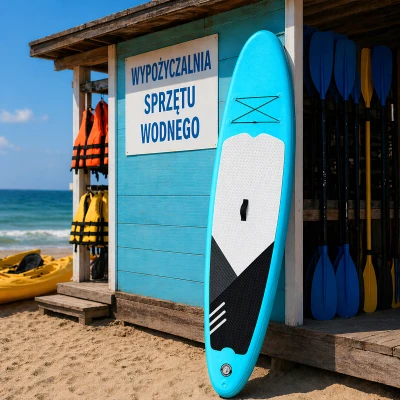 RealG RC-K-2319 Paddleboard SUP s príslušenstvom 350 cm, modrý