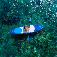 RealG RC-K-2288 Paddleboard SUP s příslušenstvím 350 cm, modrý