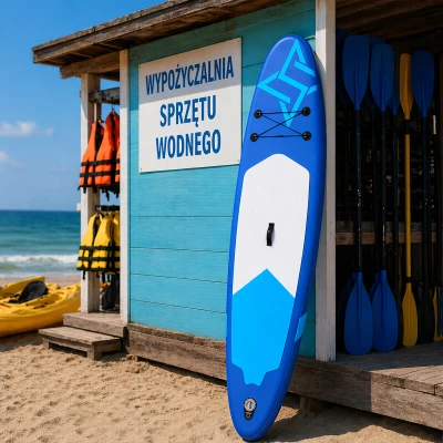 RealG RC-K-2288 Paddleboard SUP s příslušenstvím 350 cm, modrý