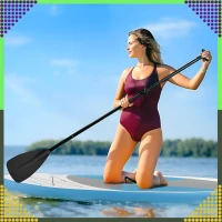 RealG RC-K-1021 Skladacie pádlo pre SUP/kajak, 3-dielne, 175 - 210 cm, 2 v 1