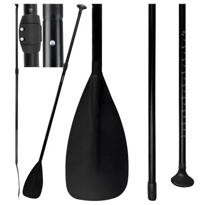 RealG RC-K-1021 Skladacie pádlo pre SUP/kajak, 3-dielne, 175 - 210 cm, 2 v 1