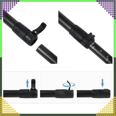 RealG RC-K-1021 Skladacie pádlo pre SUP/kajak, 3-dielne, 175 - 210 cm, 2 v 1