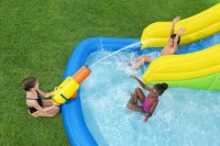 Bestway 53478 Nafukovací vodní park se skluzavkou + kompresor 