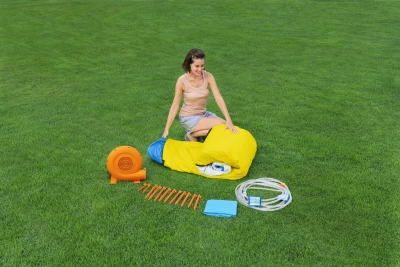 Bestway 53478 Nafukovací vodní park se skluzavkou + kompresor 