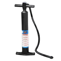 RealG RC-K-1024 Dvojčinná ruční pumpa na SUP s manometrem 25 PSI pro paddleboard