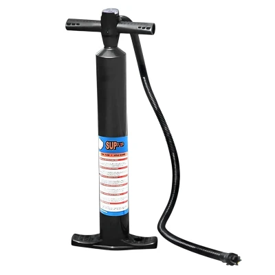 RealG RC-K-1024 Dvojčinná ruční pumpa na SUP s manometrem 25 PSI pro paddleboard