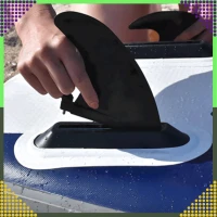 RealG RC-K-1029 Univerzální ploutev k paddleboardům, černá