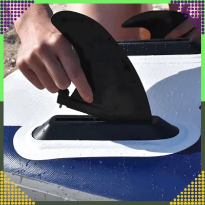 RealG RC-K-1029 Univerzální ploutev k paddleboardům, černá