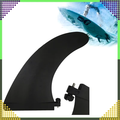 RealG RC-K-1029 Univerzální ploutev k paddleboardům, černá