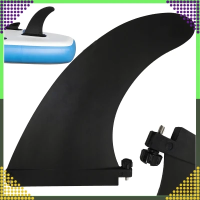 RealG RC-K-1029 Univerzální ploutev k paddleboardům, černá