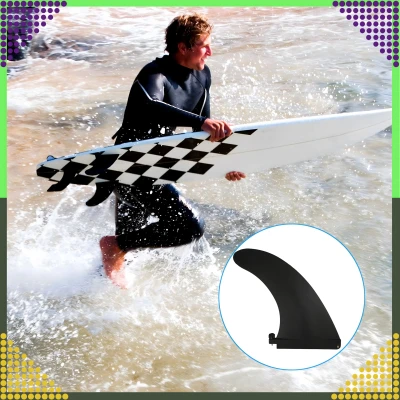 RealG RC-K-1029 Univerzální ploutev k paddleboardům, černá