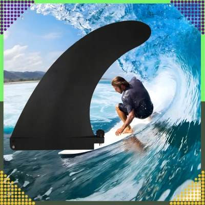 RealG RC-K-1029 Univerzální ploutev k paddleboardům, černá