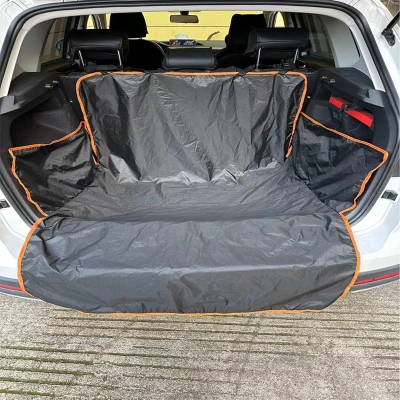 RealG RC-K-1672 Voděodolná ochranná podložka do auta pro psa 180 x 105 cm, černá