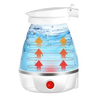 RealG RC-K-732 Skladací cestovný rýchlovarný kanvica 0,6 l, 600 W, biela
