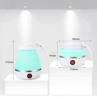 RealG RC-K-732 Skladací cestovný rýchlovarný kanvica 0,6 l, 600 W, biela
