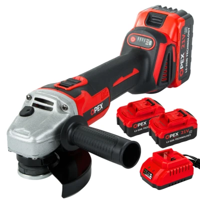 Verk 28010 Akumulátorová úhlová bruska 125 mm, 2x 3,0 Ah Li-Ion