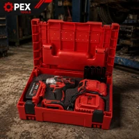 Verk 28009 Akumulátorový rázový utahovák 21 V - 350 Nm, 2x 3 Ah Li-Ion