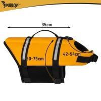 Purlov 27349 Záchranná plovací vesta pro psy s reflexními prvky, vel. L
