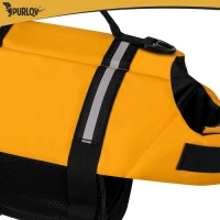 Purlov 27346 Záchranná plávacia vesta pre psov s reflexnými prvkami, veľkosť S