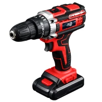 RealG RC-K-2298 Aku vrtačka / šroubovák 18 V, 2x baterie, LED osvětlení, kufr