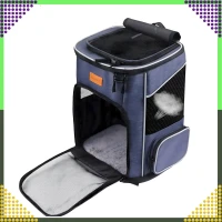 RealG RC-K-744 Prepravný batoh pre psov a mačky s ventiláciou, nosnosť 7 kg, 42 x 33 x 28 cm