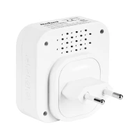 Rebel URZ3266 Bezdrôtový zvonček 230 V, 1x prijímač, 1x ovládač, 2x USB, 150 m, biely