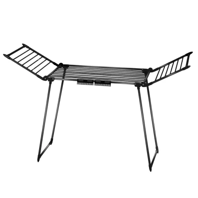 Massido 688301 Rozkládací sušák na prádlo Debora Slim, 19 m, černý