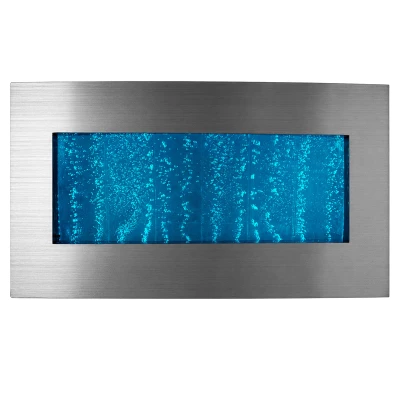 RealG RC-K-2506 Zavesená bublinková vodná stena s LED RGB osvetlením 95 x 55 x 11,5 cm