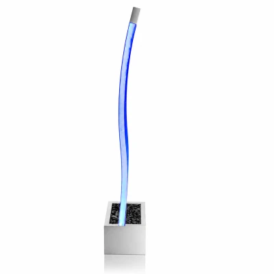 RealG RC-K-2502 Volně stojící bublinková vodní stěna s LED RGB osvětlením 183 x 50,5 x 28 cm