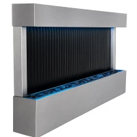 RealG RC-K-2507 Nástěnná kaskádová vodní stěna s LED RGB osvětlením 120 x 60 cm